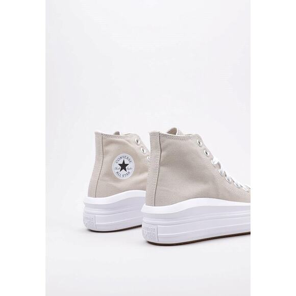 NWT Converse Chuck Taylor All Star Move High Beach Stone Unisex 7.5/9.5 - Picture 7 of 7